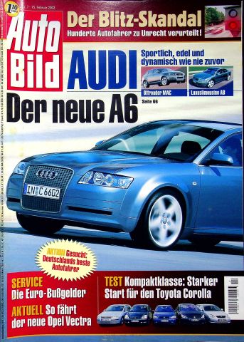 Deckblatt Auto Bild (07/2002)